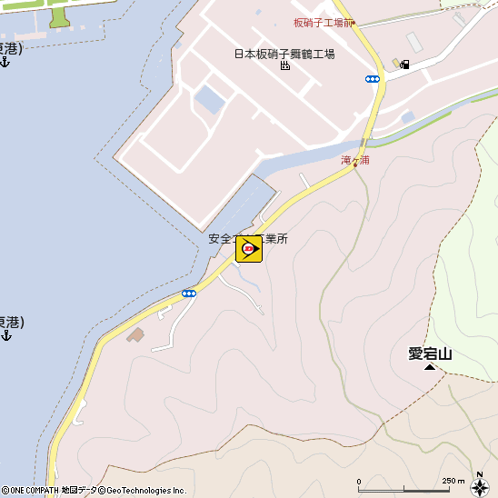 安全ゴム工業所付近の地図